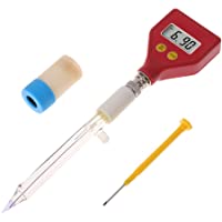 Meiqqm PH-98108 - Electrodo de vidrio afilado para agua- alimentos- queso- leche- tierra